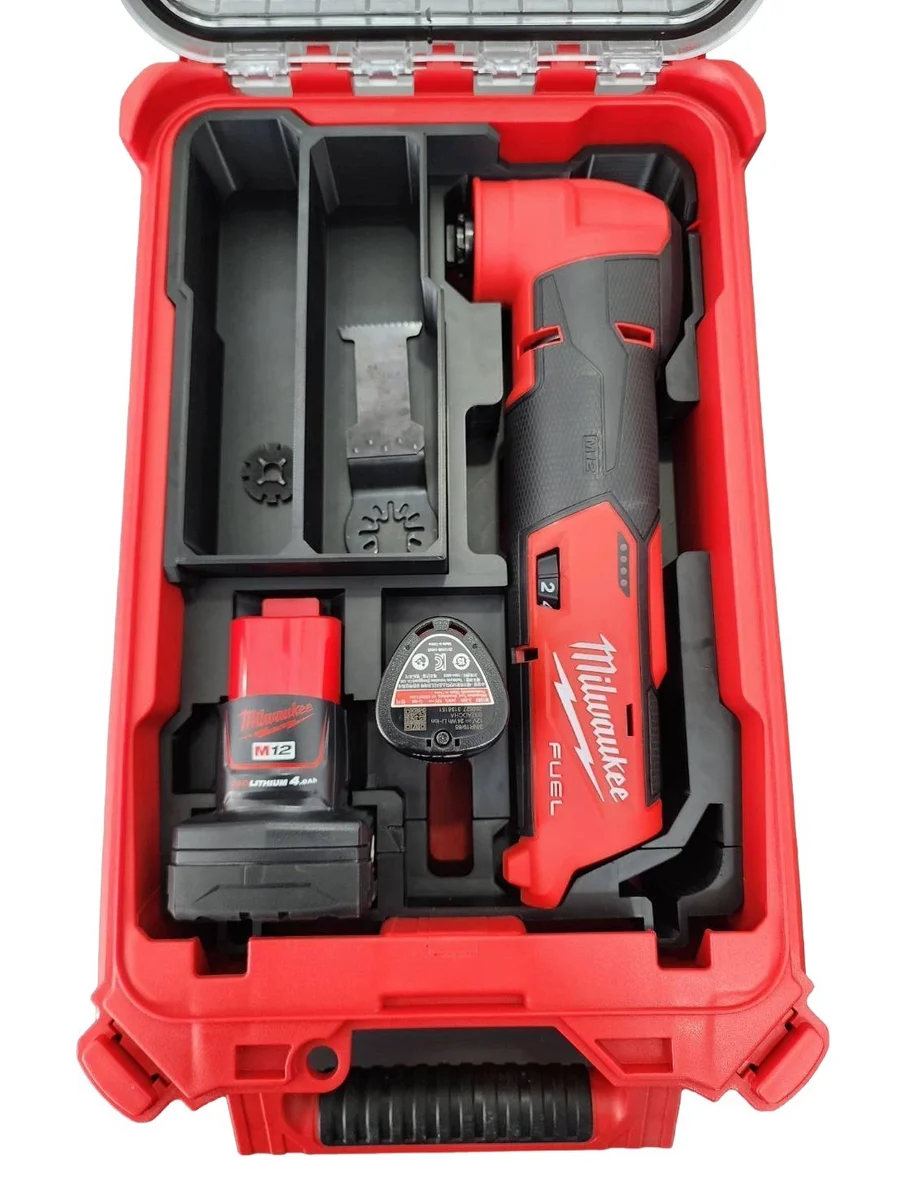 Milwaukee Packout Insert Liner for M12 FUEL FMT Multi-Tool Bits Battery Tray photo 2
