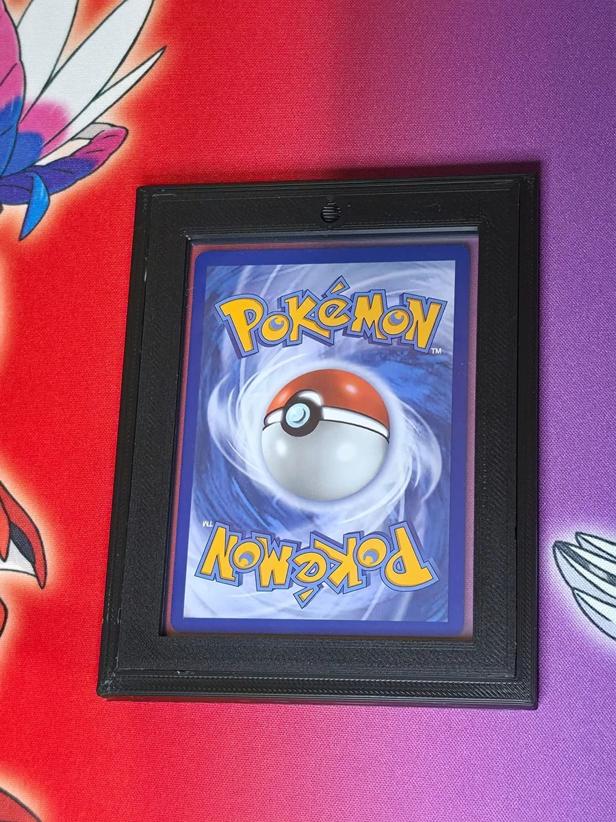 Wall Display Frame for Trading Card Toploaders Snap Together HSK 3D photo 4