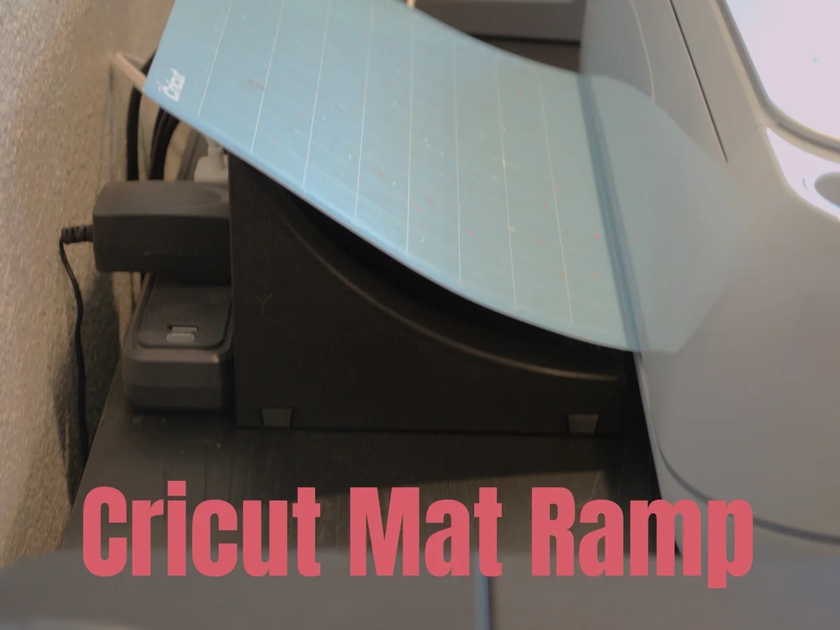 Cricut Mat Ramp for Maker and Explore Machines - Space Saving Desktop Support photo 1