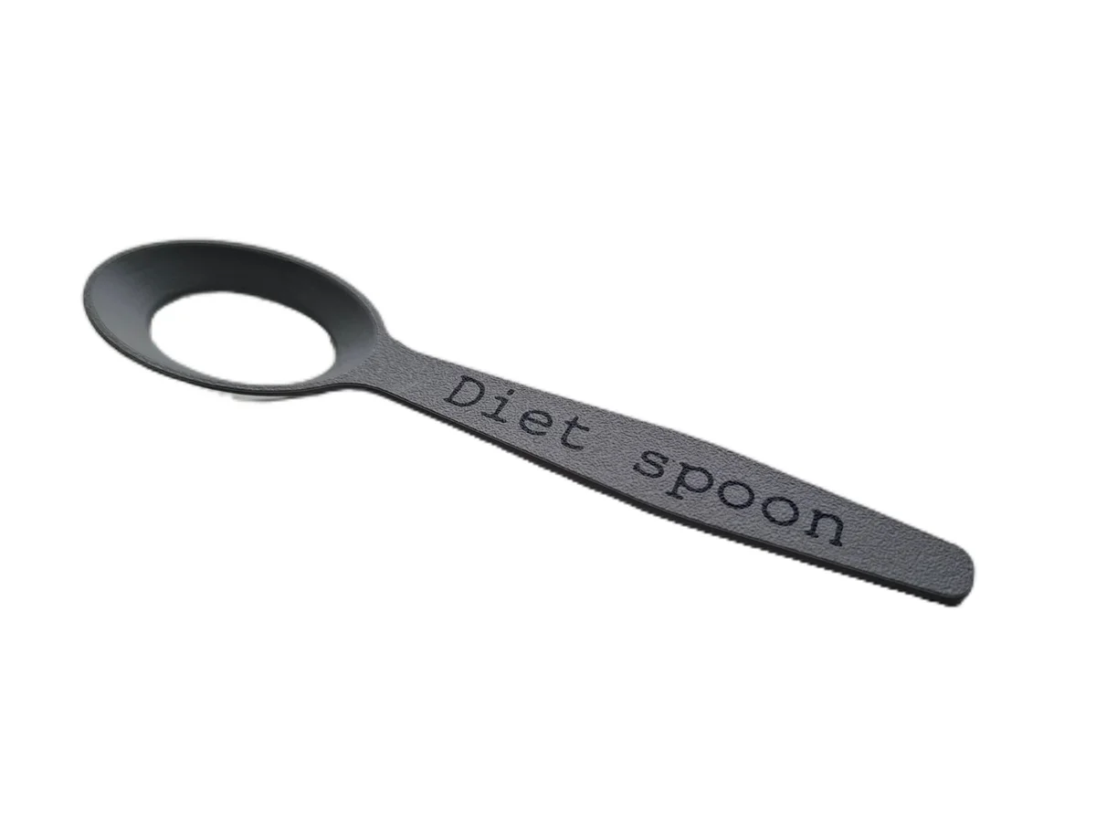 Novelty Diet Spoon Gag Gift for Dieters & Fitness Fans Secret Santa Prank Joke photo 2