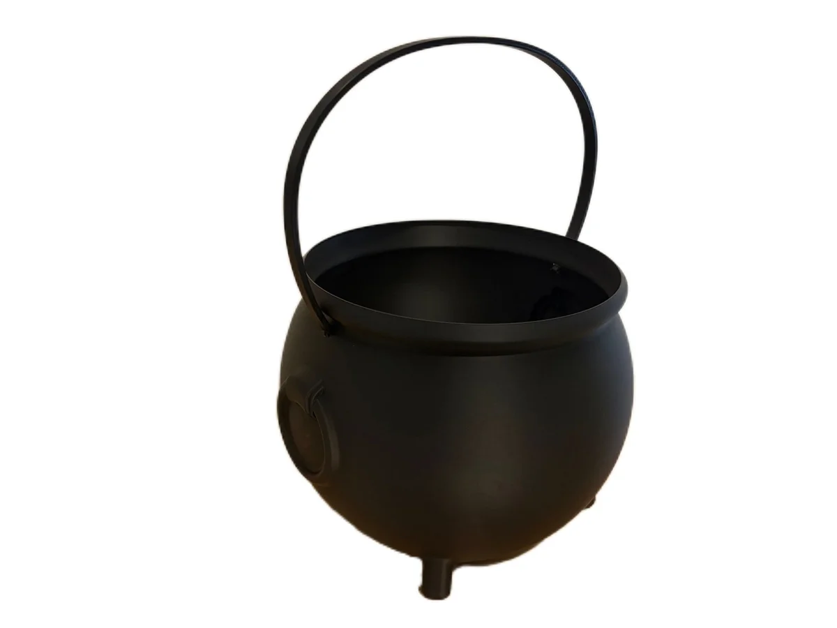 Halloween Witch Cauldron Candy Bowl & Treat Bucket for Halloween photo 12