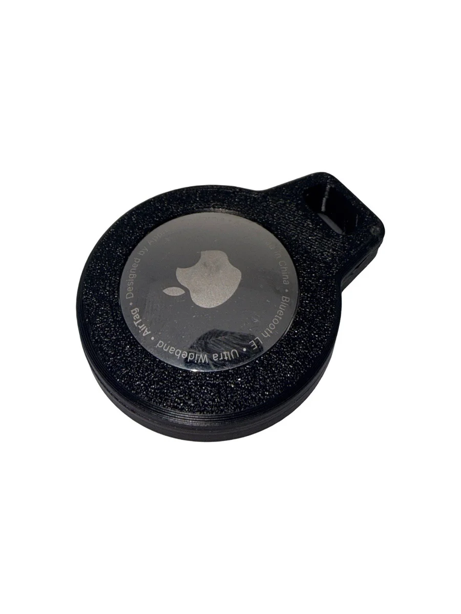 Apple AirTag Holder Case Cover Keyring Clip Bag Backpack Strong Secure | Colours photo 1