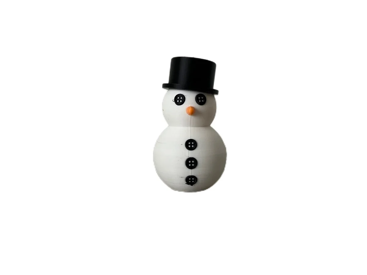Melting Snowman Decoration for Christmas Table, Winter Display & Funny Gift photo 5