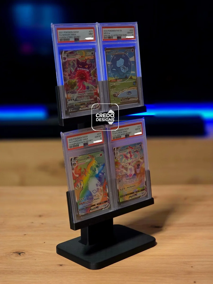 PSA Graded Slab Display Stand for Trading Cards 2x2 Modular photo 4
