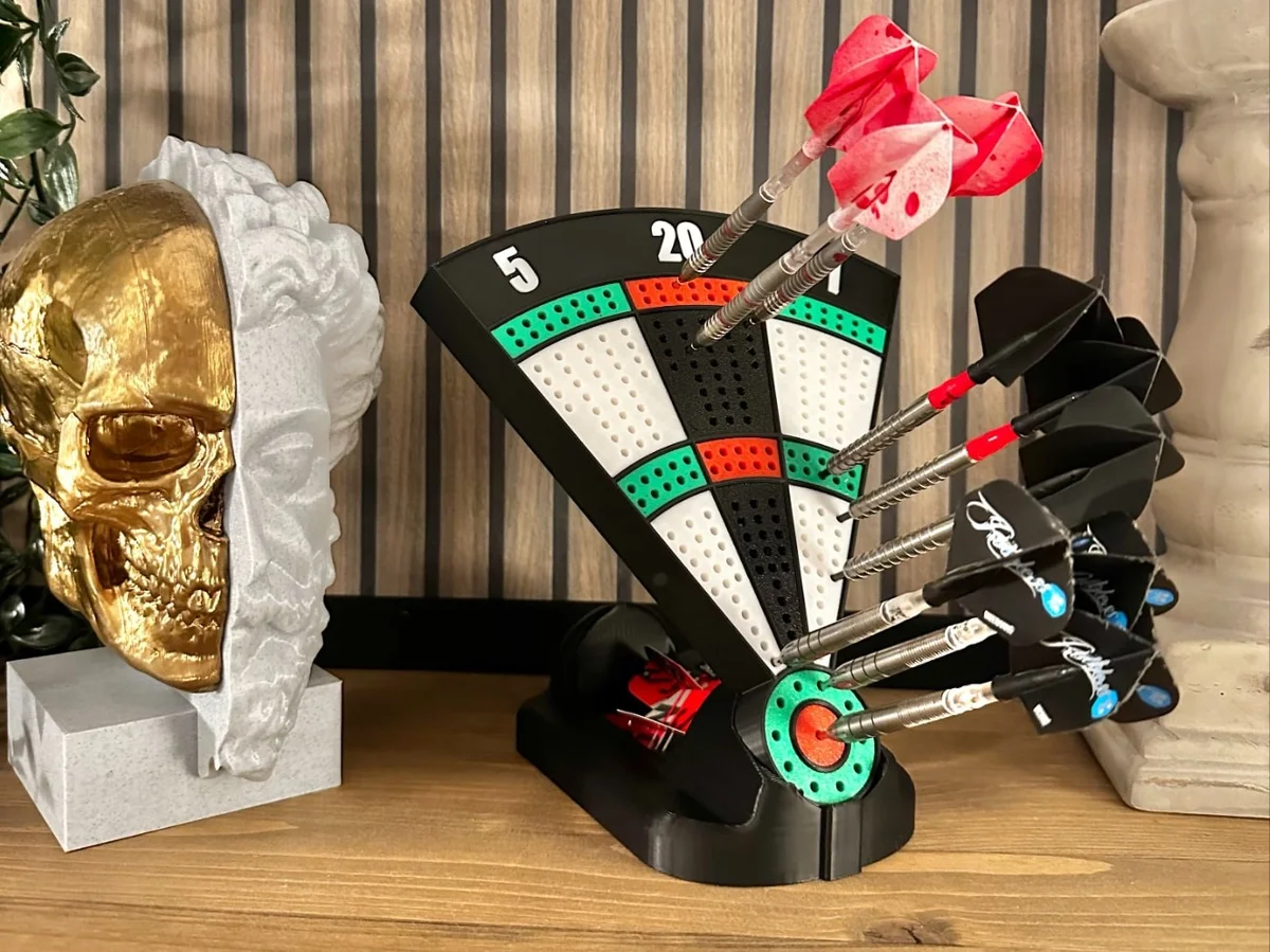 Dart Holder Display Stand for Darts - Dartboard Style, Flight & Tip Storage photo 11