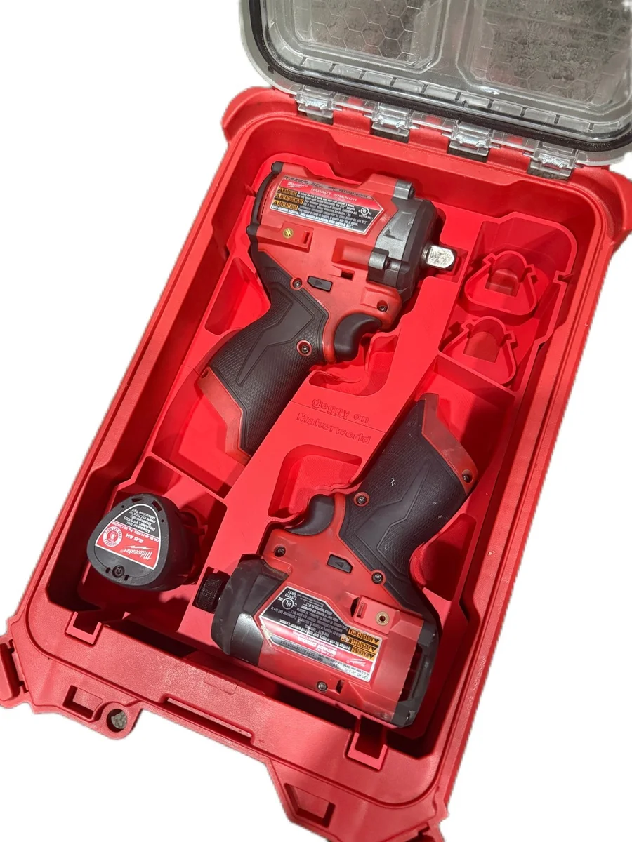 Milwaukee Packout Insert Liner for M12 Stubby Impact Wrench and Impact Driver photo 1