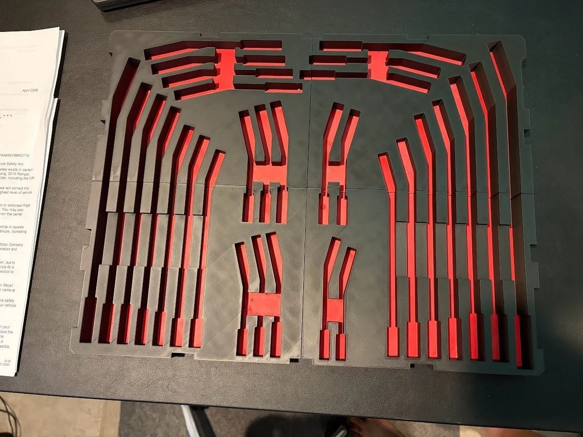 Milwaukee Packout Insert Liner for Ratcheting Wrench Sets 4-Drawer Tool Box photo 5