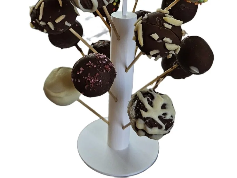 Cake Pop Stand with Happy Birthday Topper for Parties photo 5