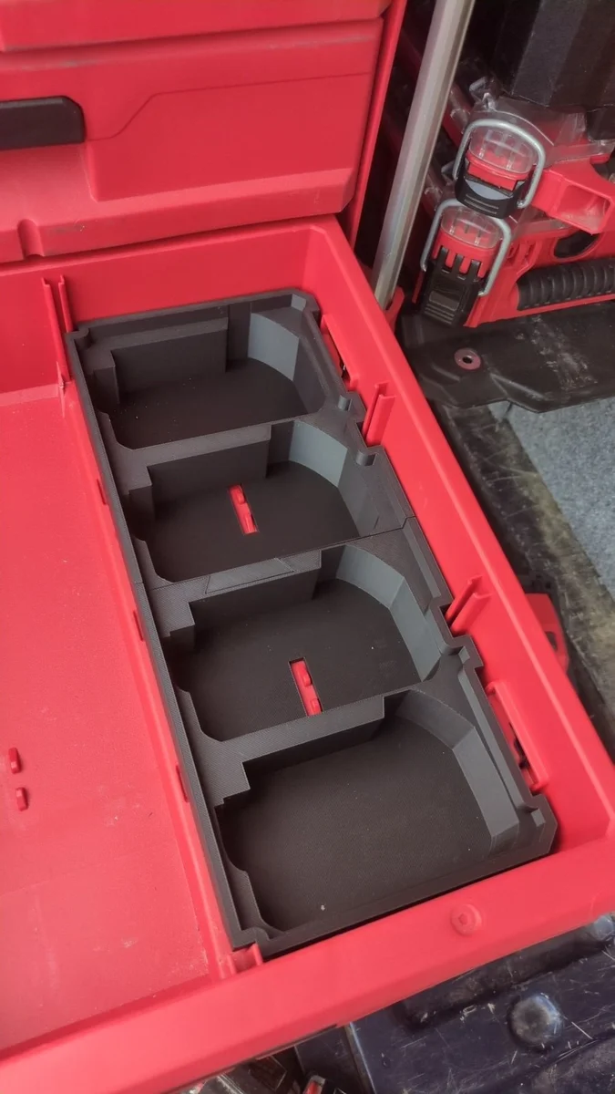 Milwaukee Packout Insert Liner for M18 XC Batteries photo 3