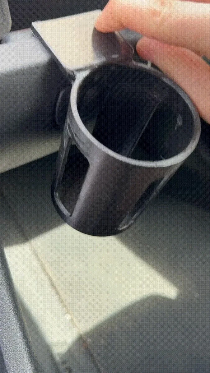 Cup Holder for Audi A4 B7 Glovebox Clamp-In Drinks Can & Bottle Holder RHD photo 4