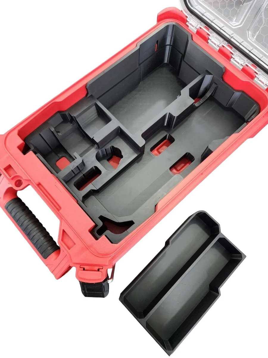 Milwaukee Packout Insert Liner for M12 FUEL FMT Multi-Tool Bits Battery Tray photo 5