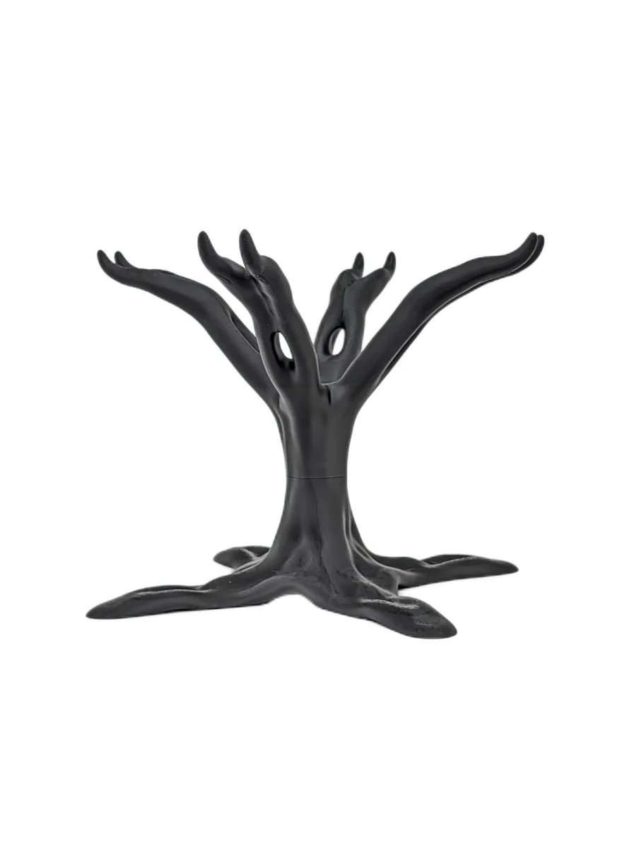 Wine Glass Holder Tree Rack for 4 Glasses Organic Kitchen Display Stand photo 10