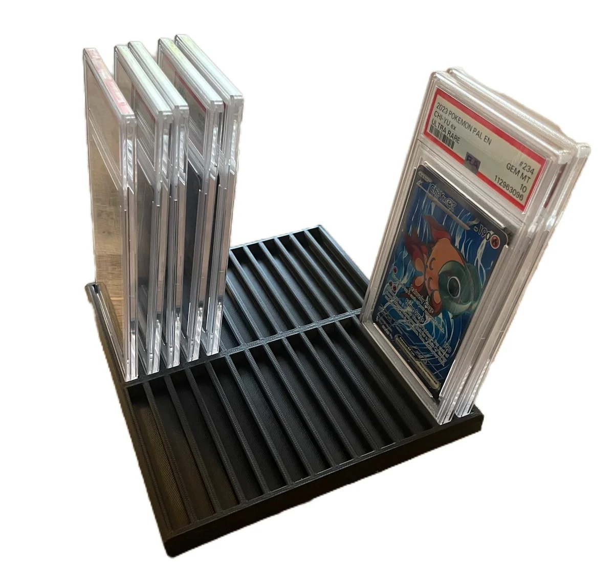 Graded Card Display Stand for 28 PSA Slabs photo 8
