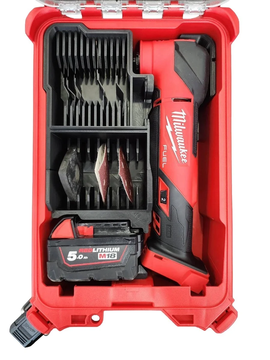 Milwaukee Packout Insert Liner for M18 FUEL FMT Multi-Tool Blades Battery Tray photo 1