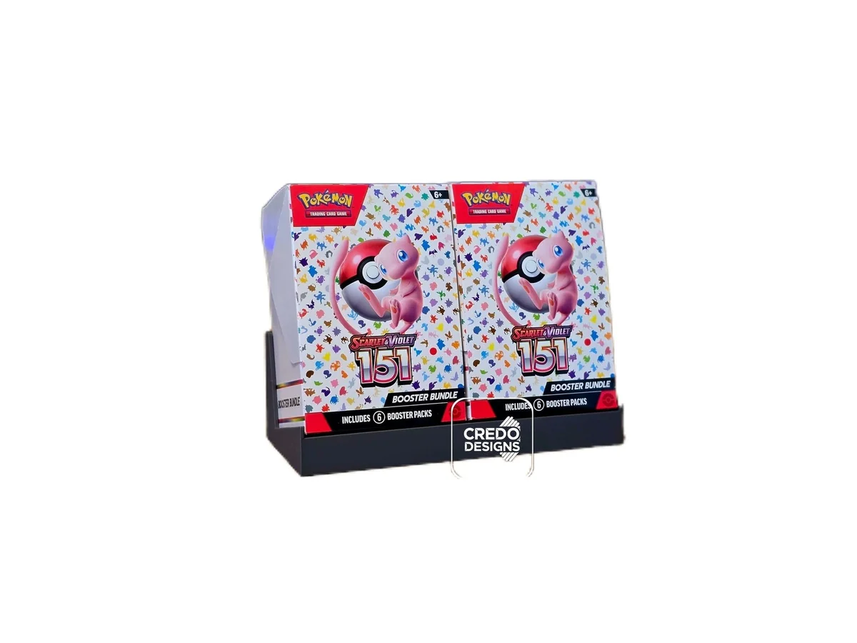 Display Stand for Pokémon TCG Booster Bundle 1 or 2 Bundle Variants photo 5