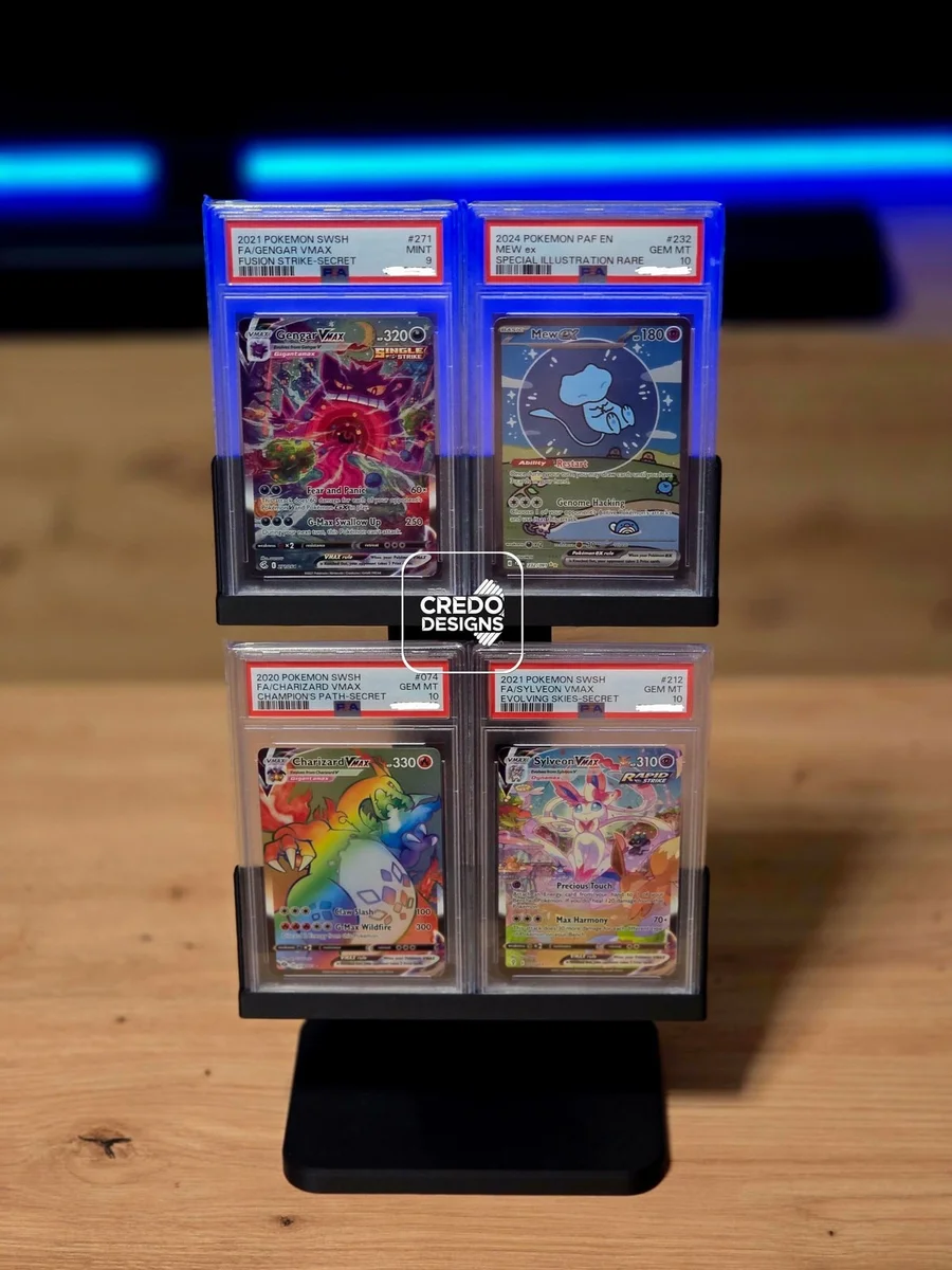 PSA Graded Slab Display Stand for Trading Cards 2x2 Modular photo 3