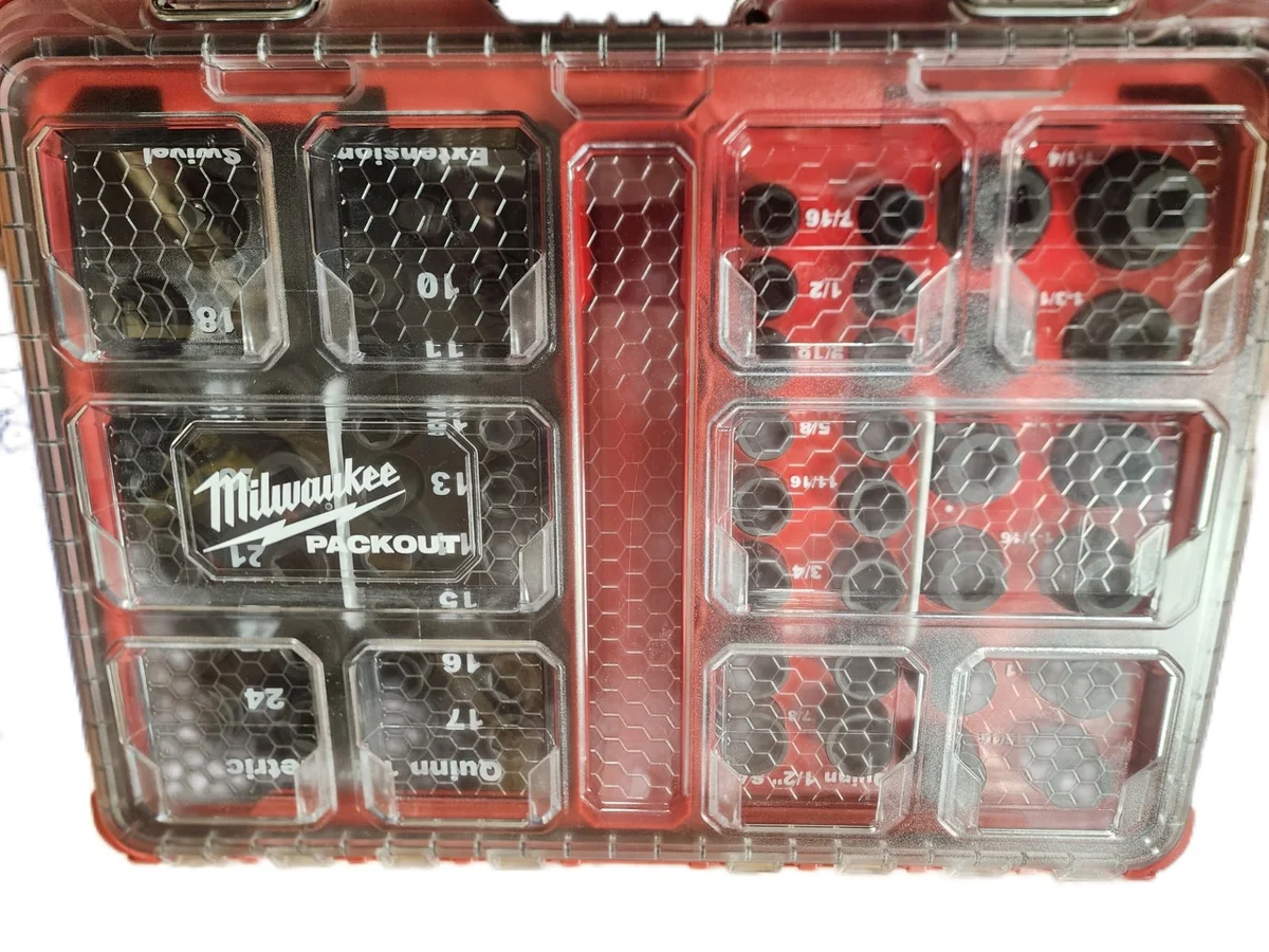 Milwaukee Packout Insert Liner for Quinn 1/2" Impact Socket Set SAE & Metric photo 2