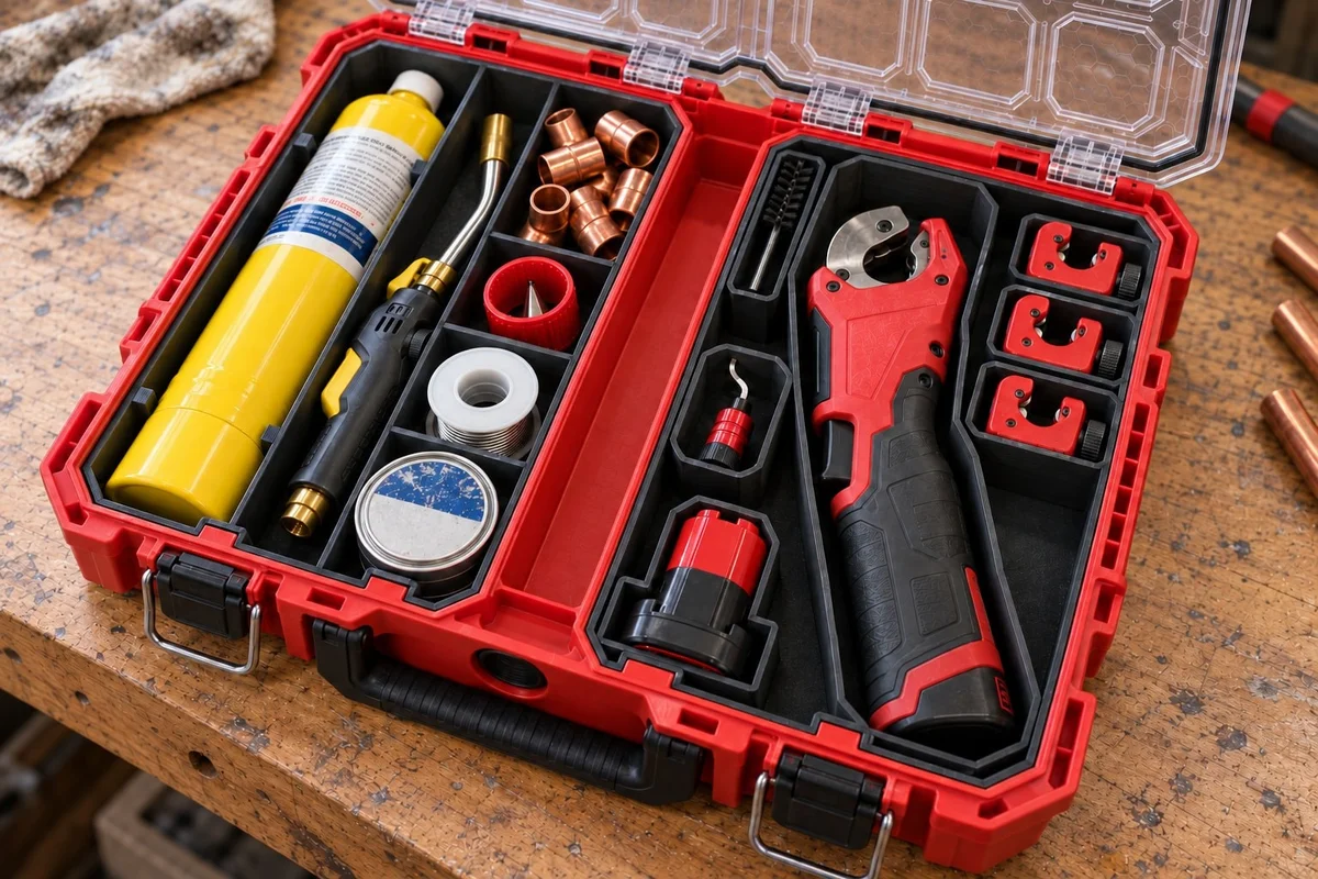 Milwaukee Packout Insert Liner for Torch & Tools - 4 Piece Organiser Set photo 1