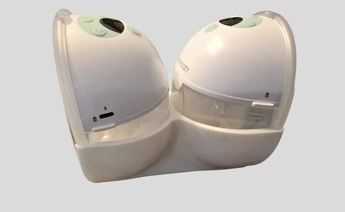 Dual Breast Pump Holder for Momcozy M5, Lansinoh Discreet Duo, Eufy S1 Pro etc. photo 2