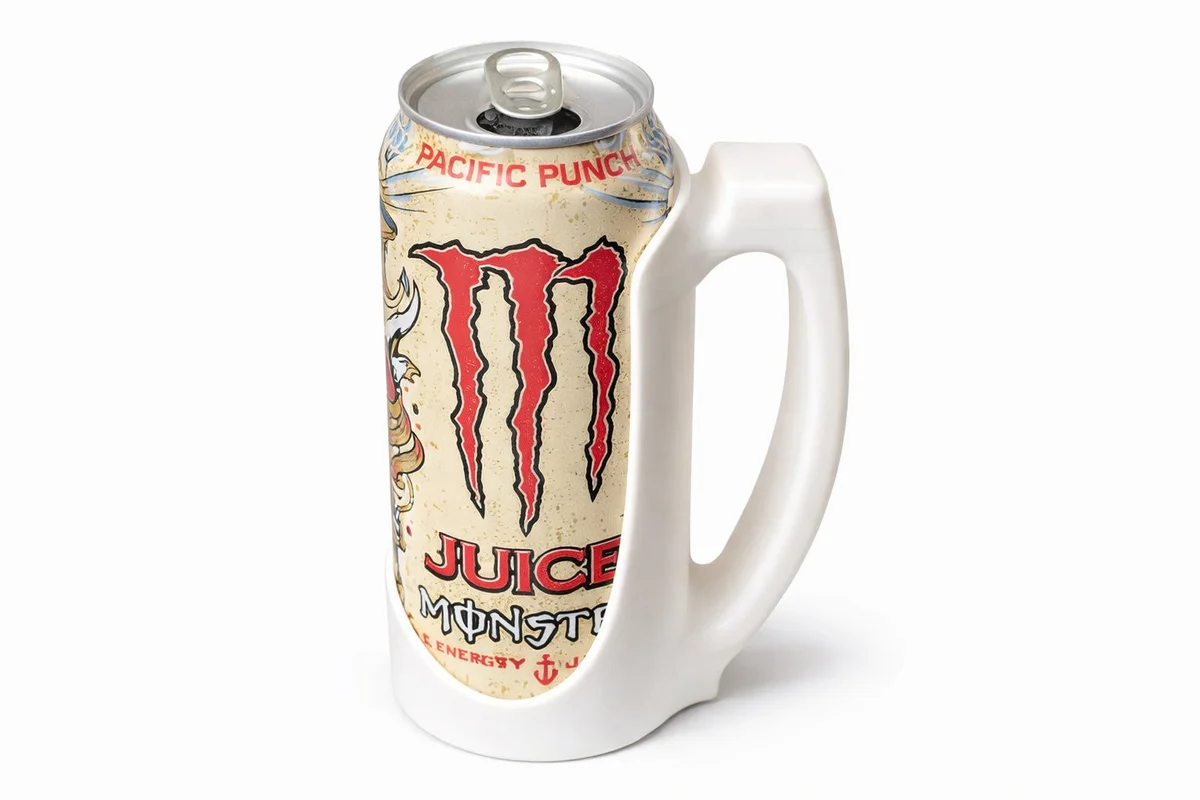 500ml Energy Drink Can Holder with Handle | Fits Monster, Relentless | Mug Style photo 1