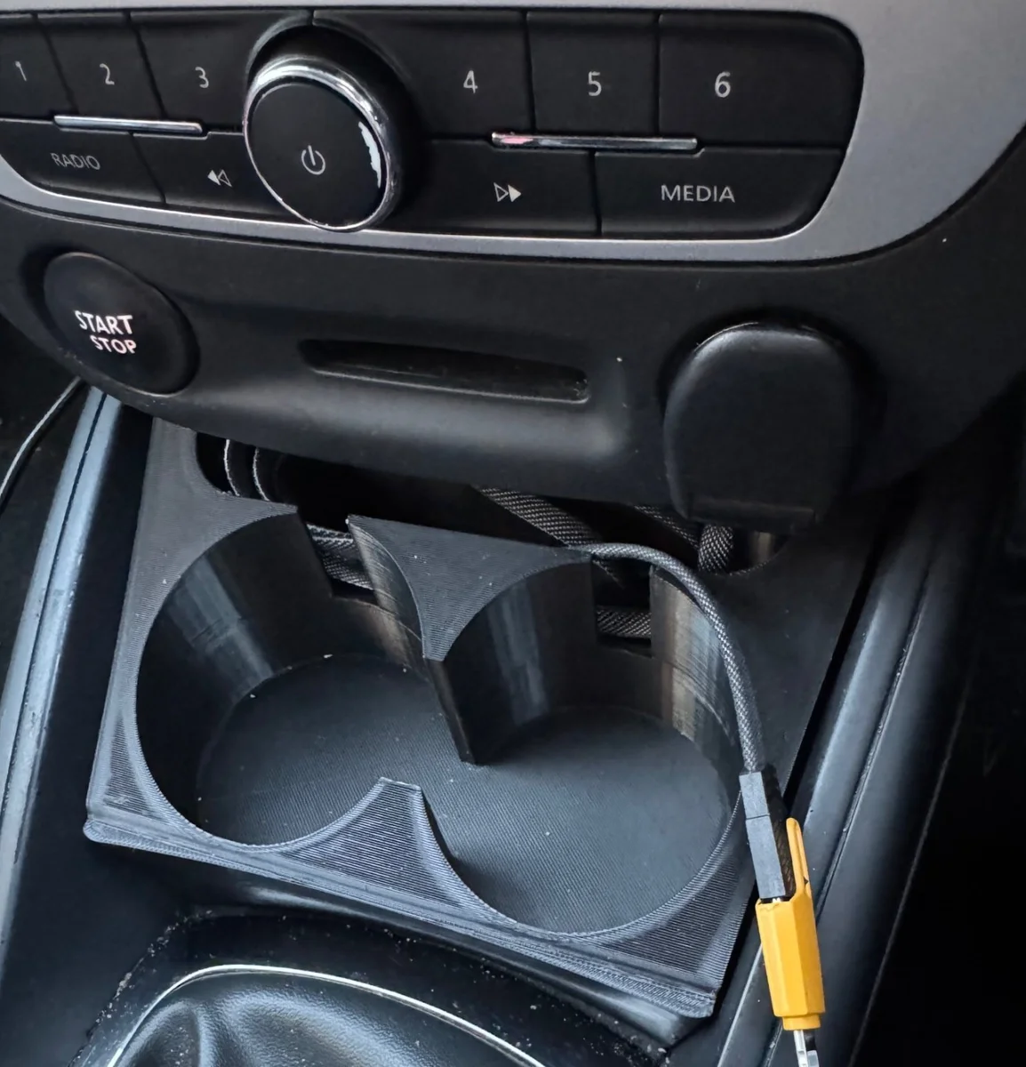 Cup Holder Insert for Renault Megane