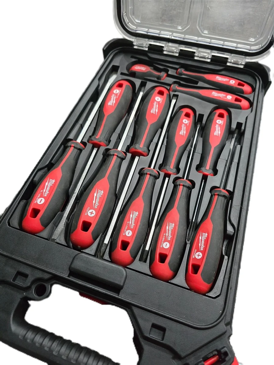 Milwaukee Packout Insert Liner for Tri-Lobe Screwdrivers | Compact Slim Organize photo 2