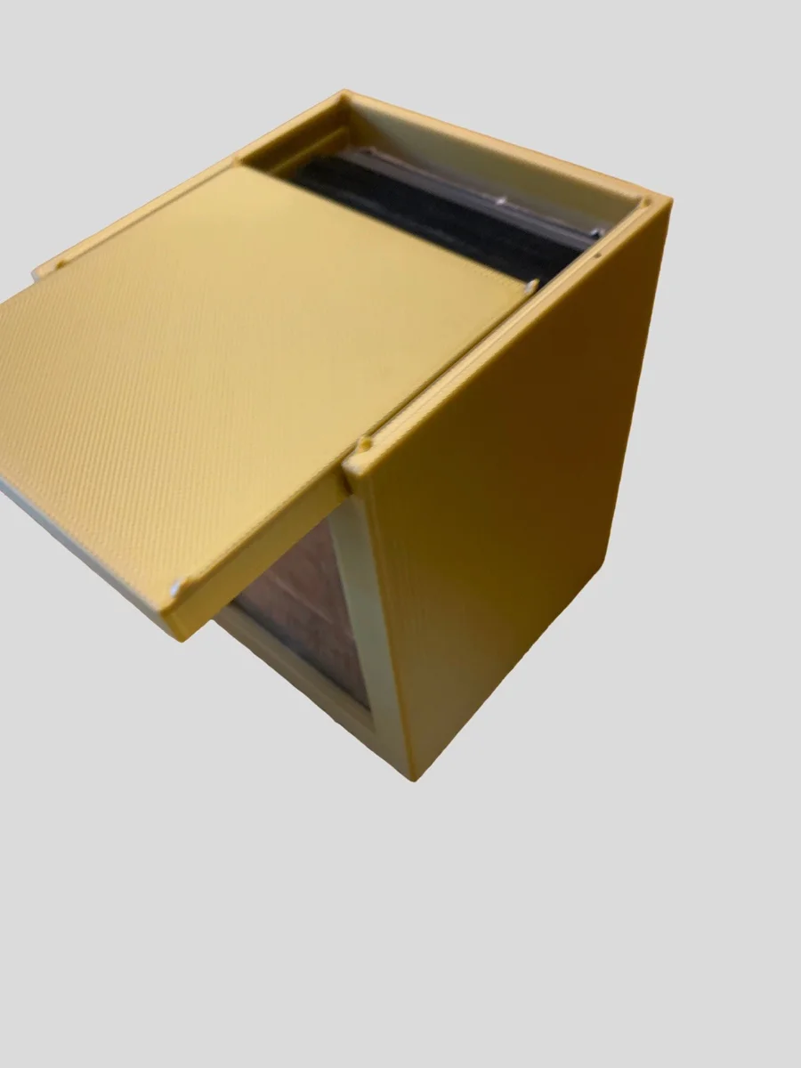 100 Card Deck Box - MTG Commander | Stackable | Window Display | Various Colours photo 2