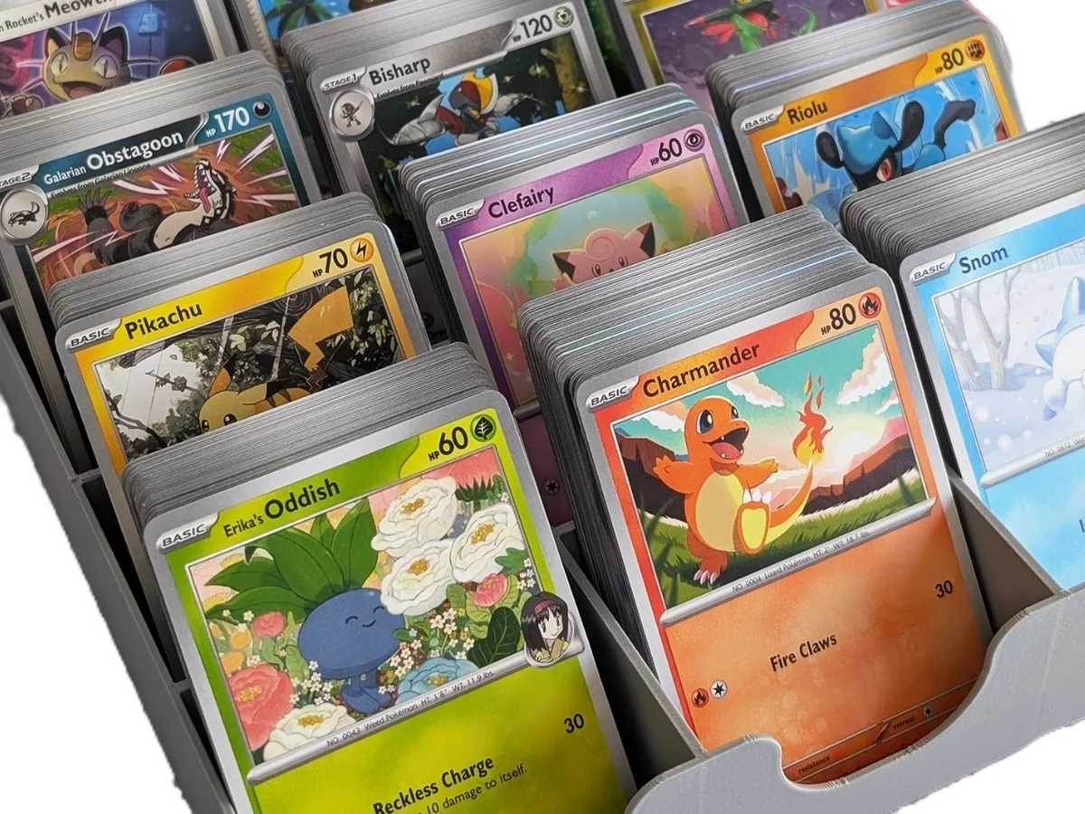 Card Sorting Tray for Pokemon TCG and Standard Trading Cards photo 1