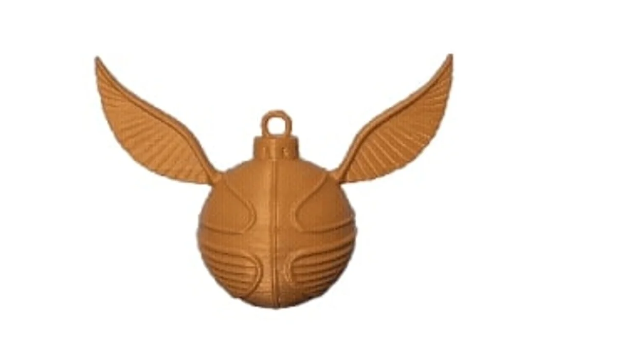 Snitch Christmas Bauble Ornament for Holiday Tree Decorations photo 2