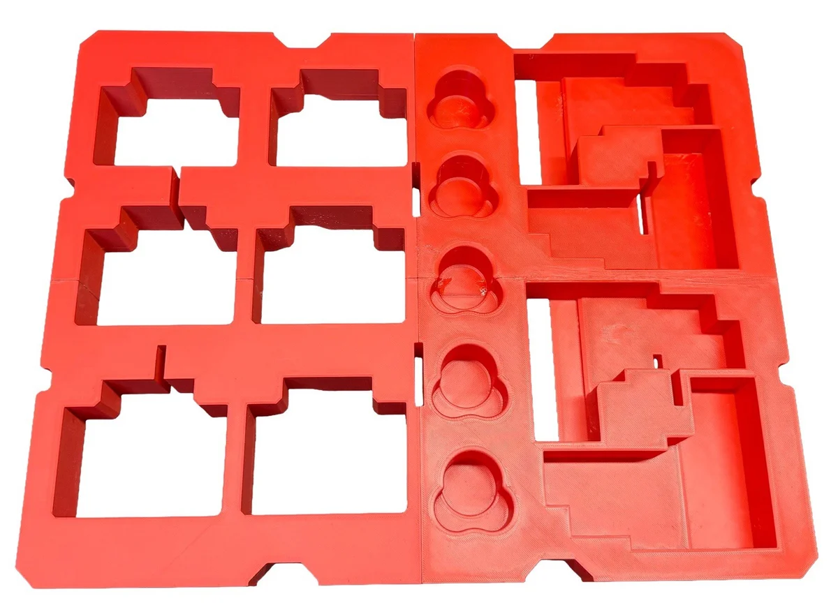 Milwaukee Packout 2 Drawer Insert Liner for M18 M12 Battery Storage Organiser photo 3