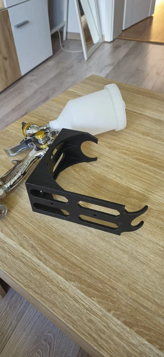 Spray Gun Holder for Wall or Workbench Mounting photo 4