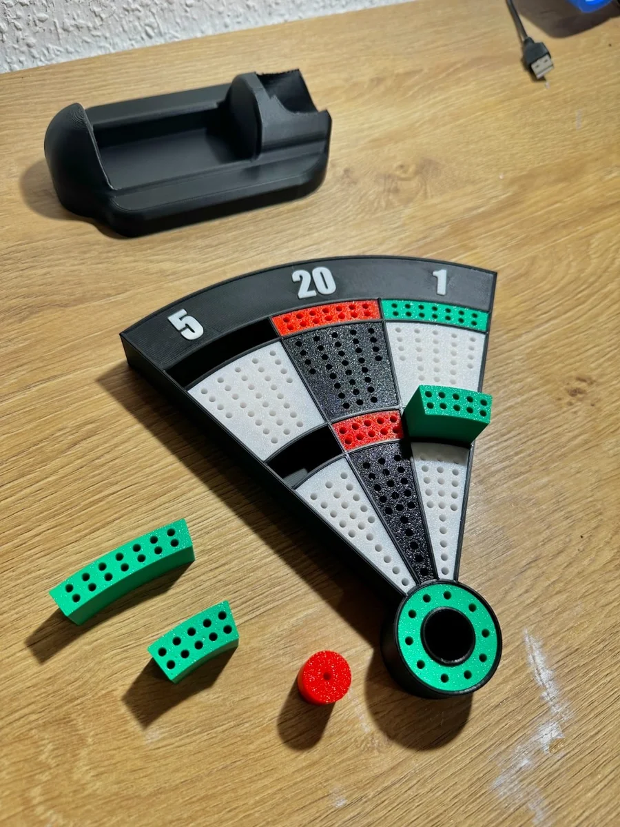 Dart Holder Display Stand for Darts - Dartboard Style, Flight & Tip Storage photo 7