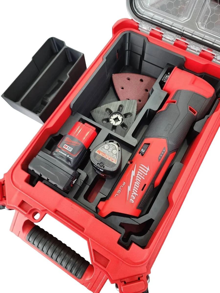 Milwaukee Packout Insert Liner for M12 FUEL FMT Multi-Tool Bits Battery Tray photo 4